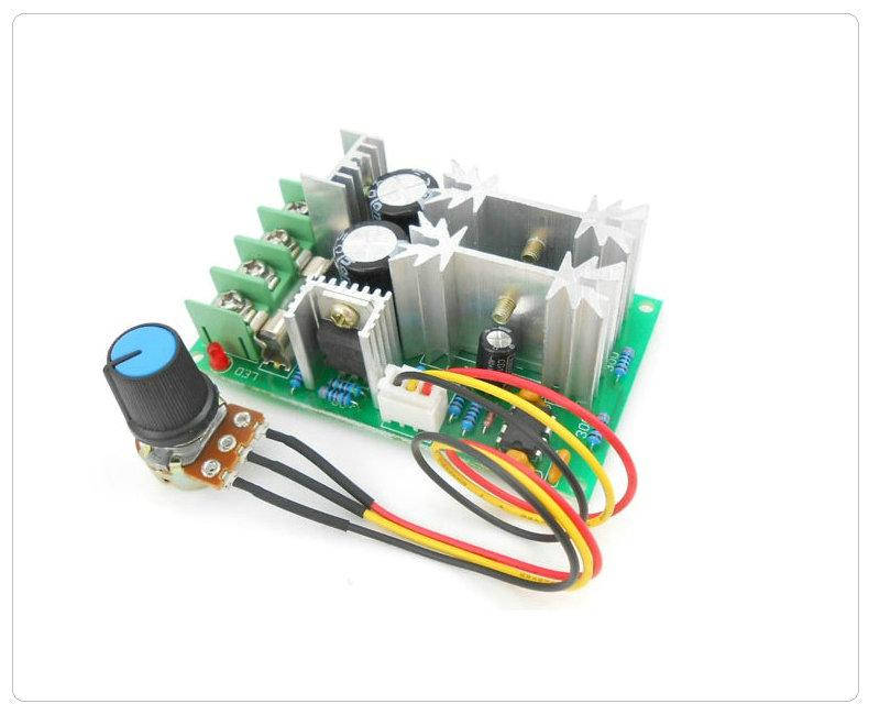 

ШИМ регулятор оборотов двигателя постоянного тока PWM DC 10-60V 20А