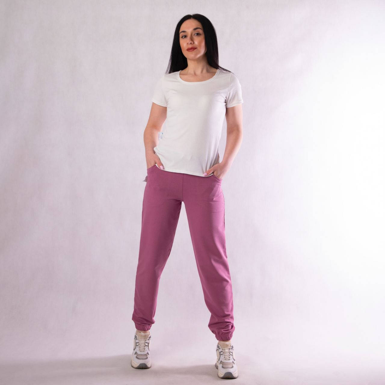 

Женские спортивные штаны Street style 54/56, Розовый