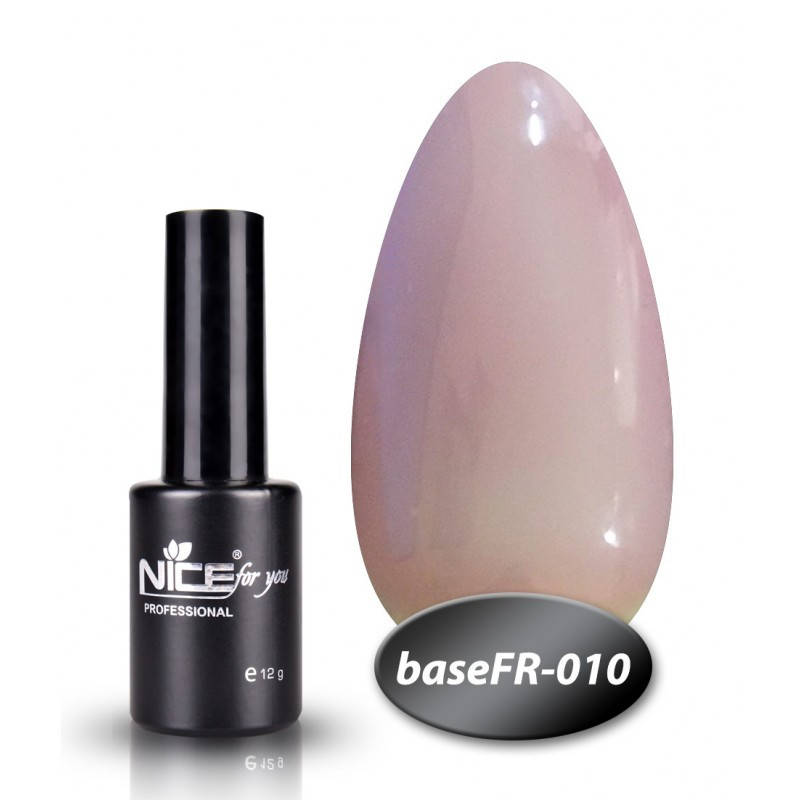 

Камуфлирующая база Base FR-010 Nice for you дикая роза 12 мл