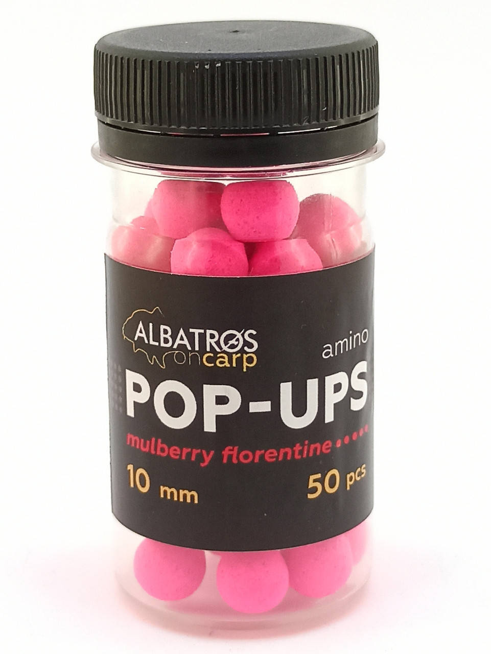 

Бойлы плавающие Amino POP-UP Mulberry Florentine (ШЕЛКОВИЦА) 10мм "Albatros on Carp"