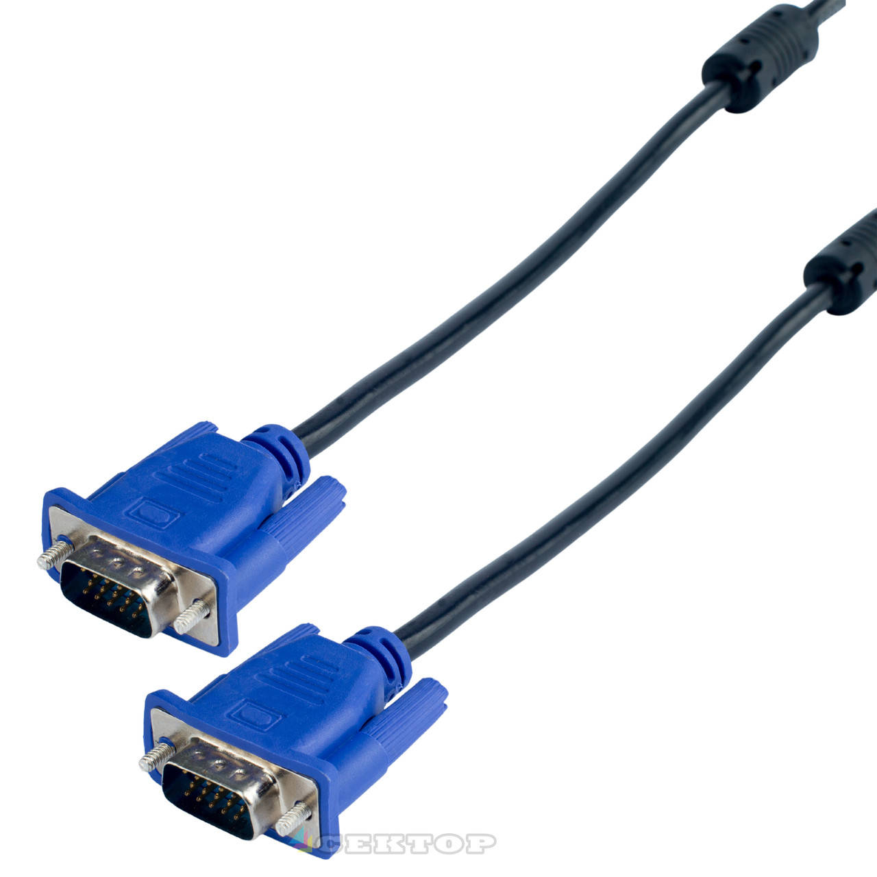 

Кабель VGA3+6, 1.5м, Черный