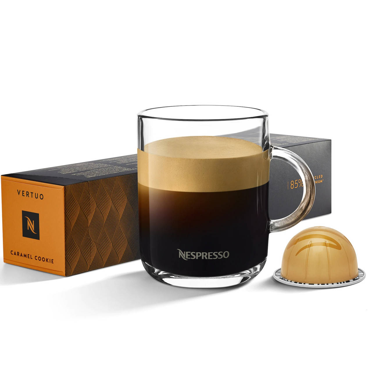 

Капсулы Nespresso Vertuo Barista Creations Caramel Cookie (230мл)