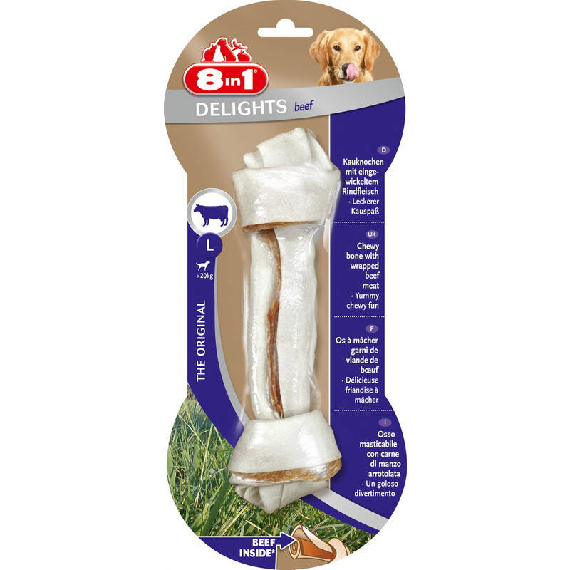 

Косточки для собак 8in1 Delights Beef S (11 см) 1 шт