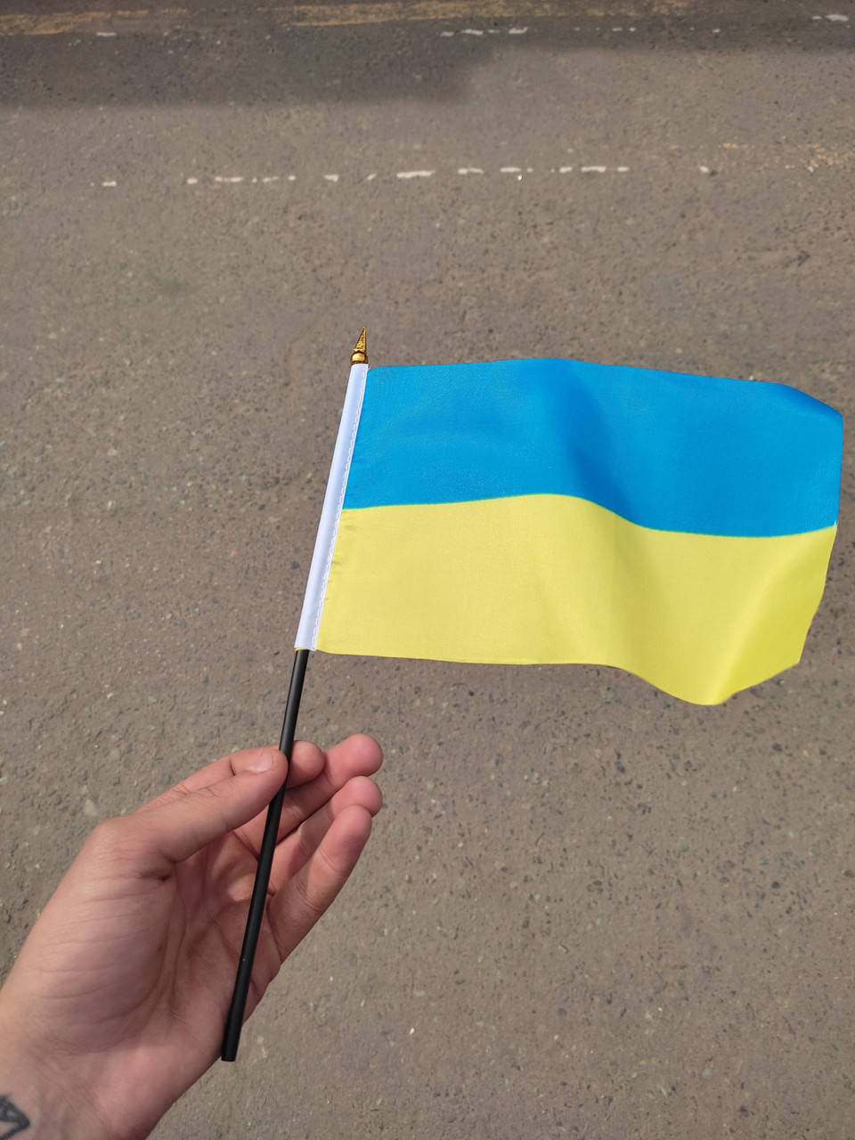 

Флаг Украины на присоске