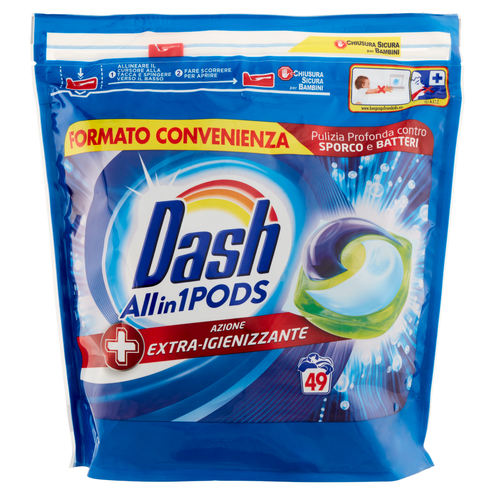 

Капсули Dash all in 1 pods 49 шт