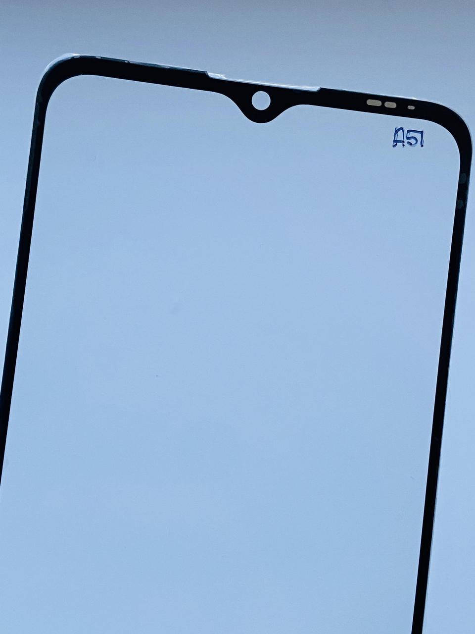 

Стекло для переклейки дисплея ZTE Blade A51/A71, Черный