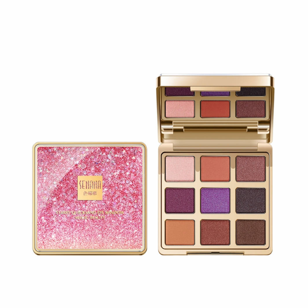 

Палитра теней для век Тени Senana Starry Quicksand Eye Shadow (Pink)#1, 10,8г