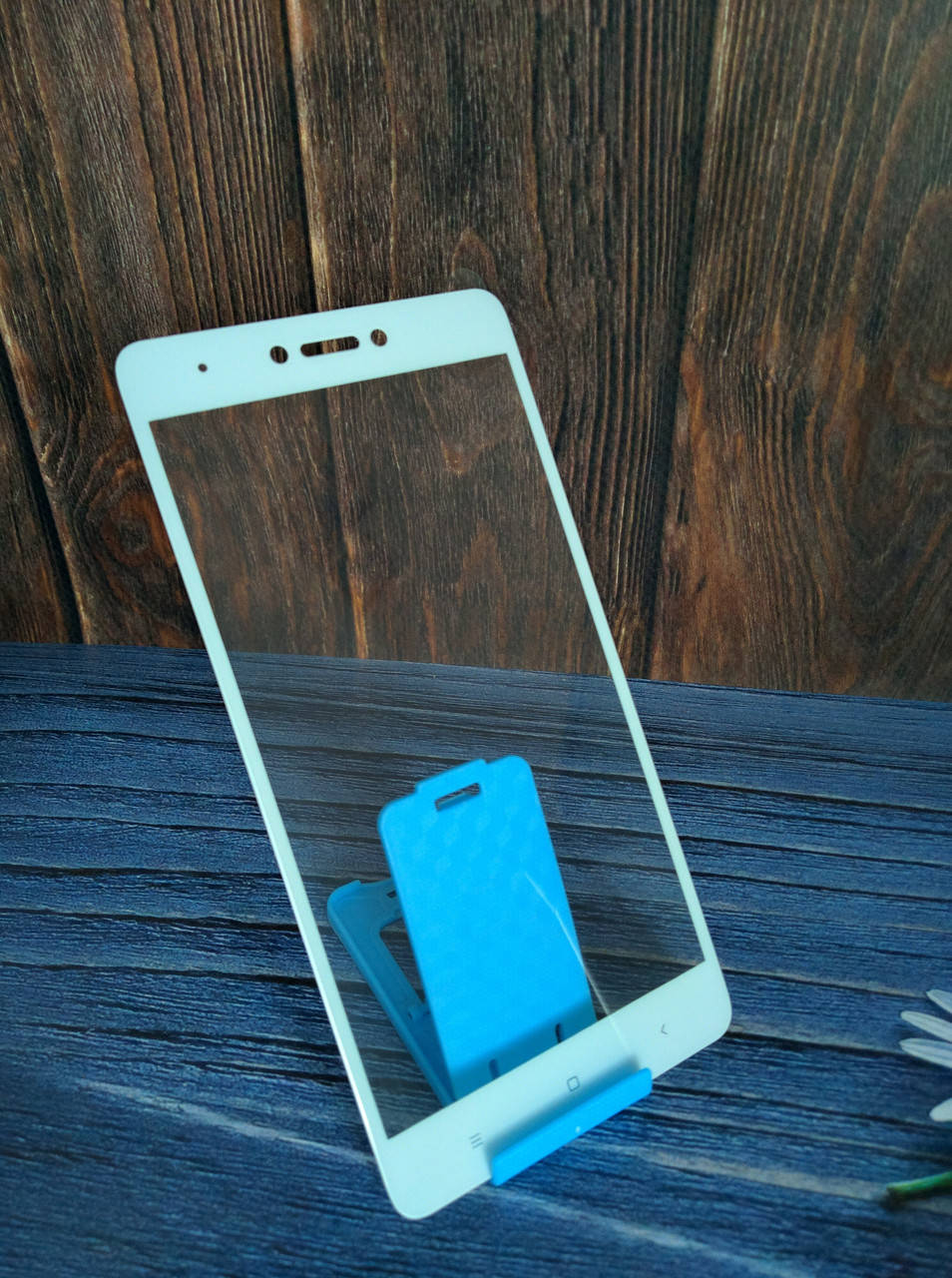 

Xiaomi Redmi note 4x біле (індикатор зліва) Защитное стекло 2.5D, Белый