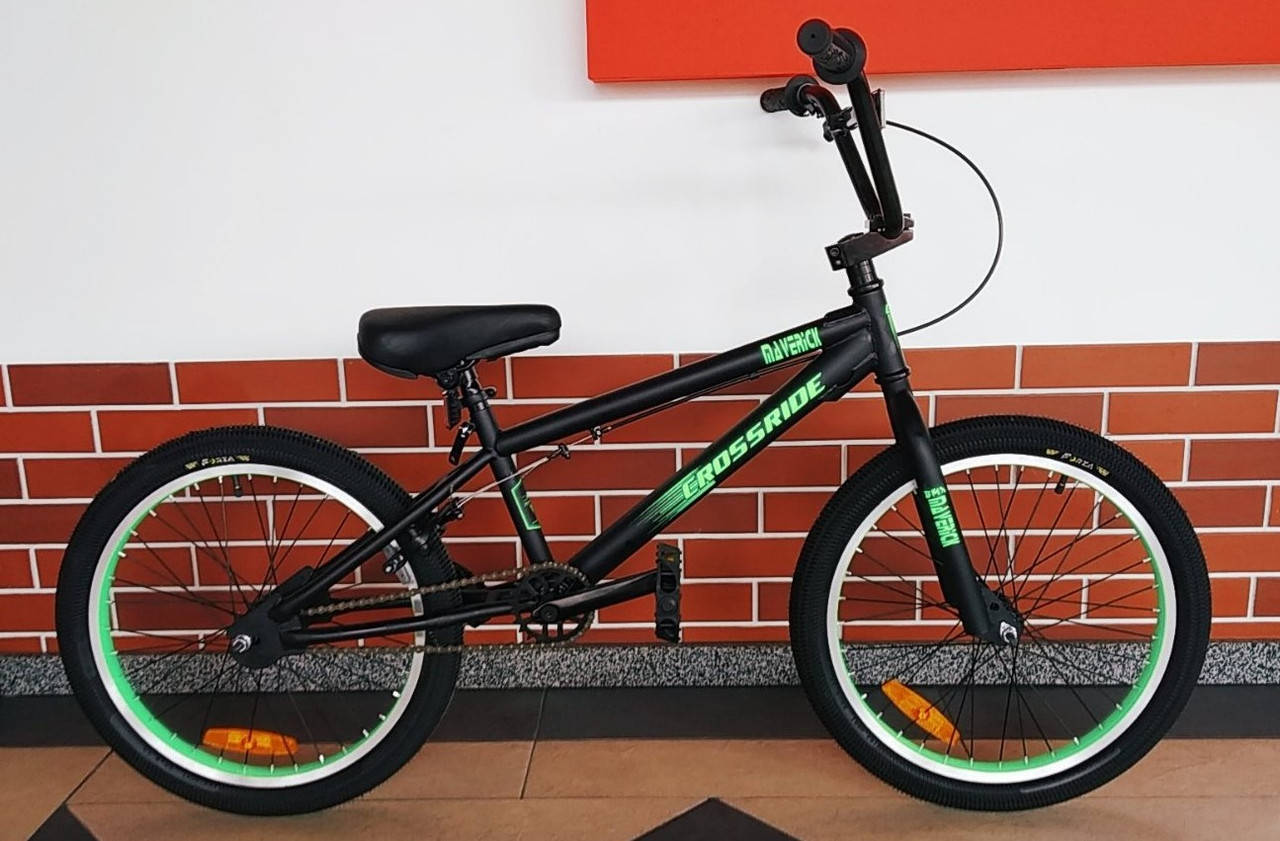 

Трюковой велосипед BMX Maverick 20 FRS CR-MO CrossRide, Черный