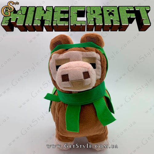 

Игрушка Лама из Minecraft - "Llama" - 30 см, Коричневый