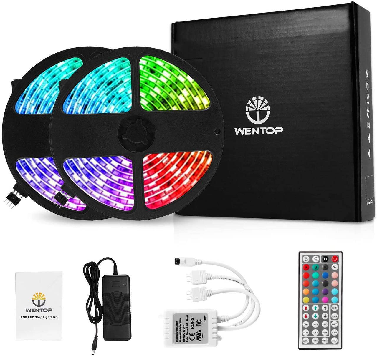 

Светодиодная LED лента WenTop 5050 SMD 10м 300RGB смарт Wi-Fi