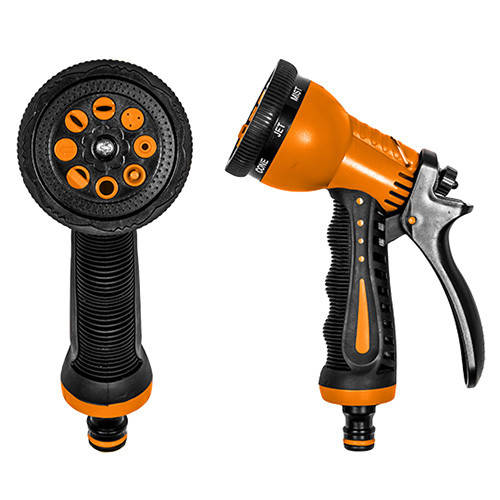 

Пистолет для полива 7 функций металлический ZEBRA Bradas ECO-7203 Black Line