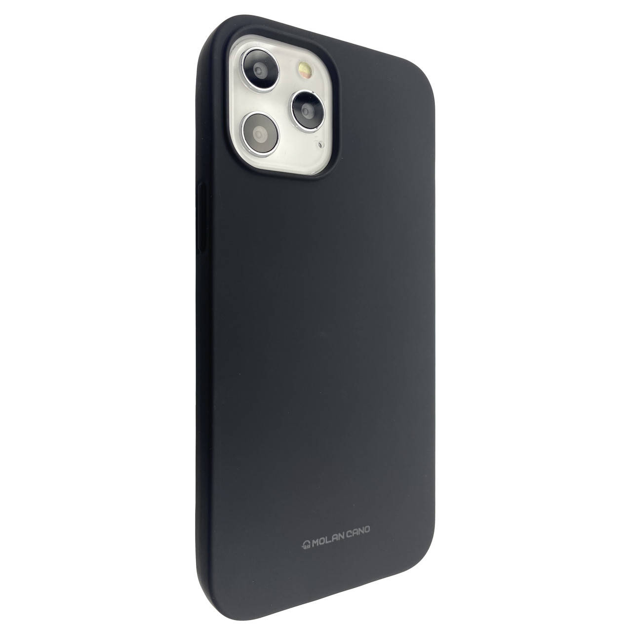

Чехол-накладка Silicone Hana Molan Cano SF Jelly для Apple iPhone 12 / 12 Pro 6.1" (black), Черный