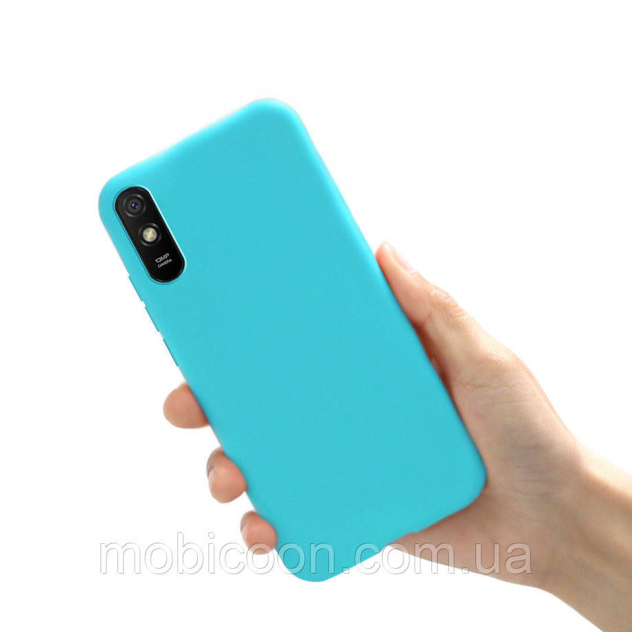 

Чехол силиконовый для Xiaomi Redmi 9a mint (сяоми ксиоми редми 9а)