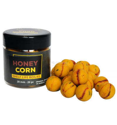 

Бойлы вареные насадочные World4Carp Honey Corn (Медовая кукуруза), 20 mm