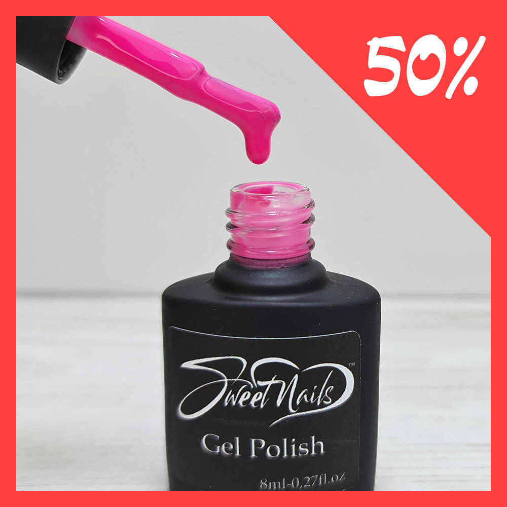

Гель лак для ногтей ярко розовый №230 Sweet Nails 8мл