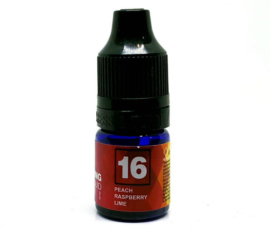 

Ароматизатор Basis Mixer №16: (Peach, raspberry, lime) 5мл.