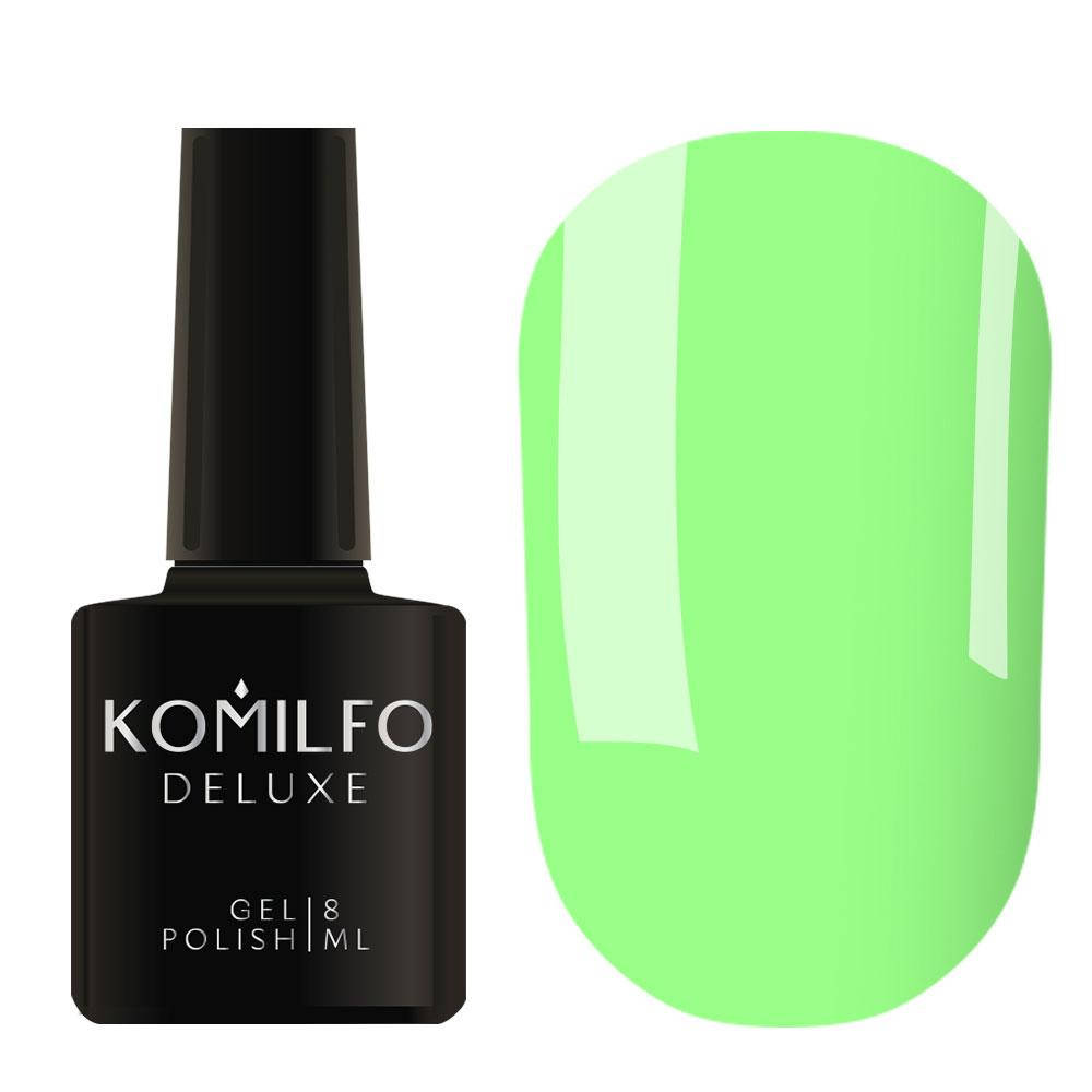 

Гель-лак Komilfo Deluxe Series №D268 (салатовый, неоновый, эмаль), 8 мл