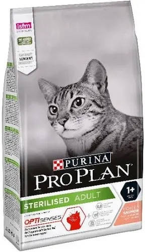

ProPlan Sterilised Senses. З лососем. Для кастрованих котів, сух 10кг