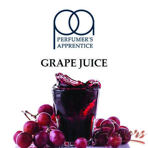 

Ароматизатор The perfumer's apprentice TPA Grape Juice Flavor * (Виноградный сок) 10 мл.