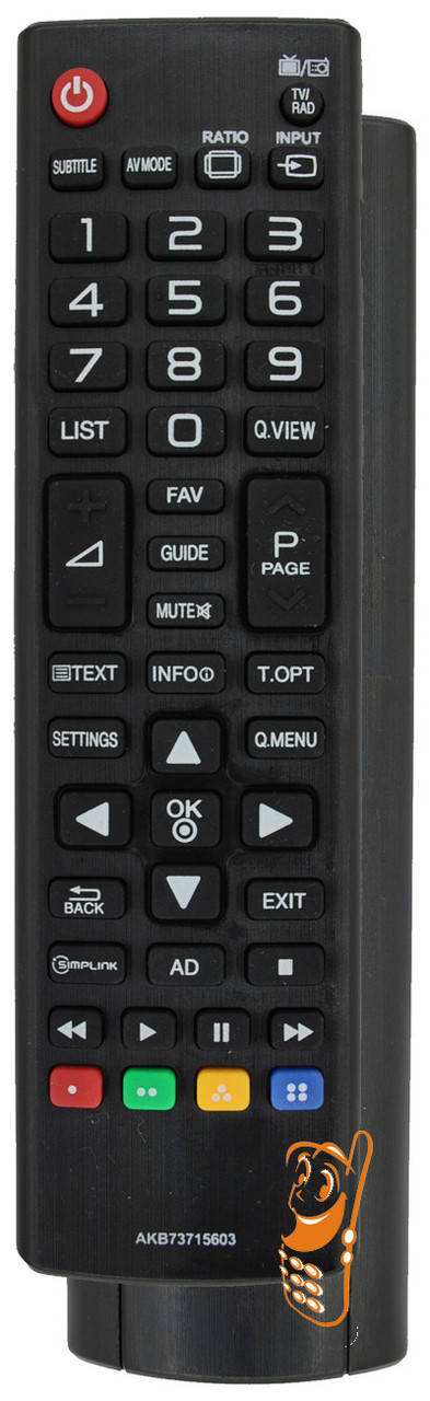 

Пульт LG TV AKB73715603 - пульт для телевизора LG, Черный