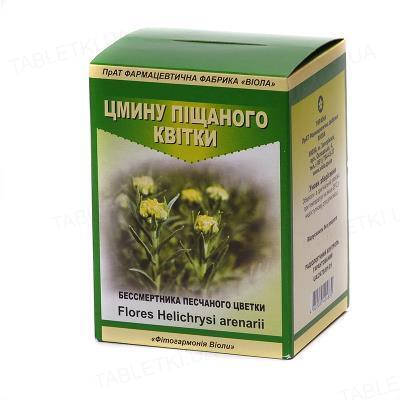 

Бессмертника песчаного цветы по 50 г в пач. с внут. пак.