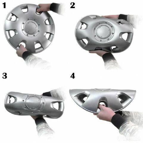 

Колпаки SJS (Турция), 16" 412 VW (к-т 4 шт) + эмблема на выбор