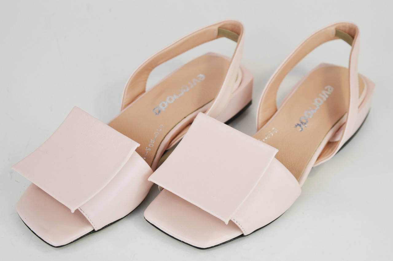 

Босоножки Evromoda 010805 Пудра кожа