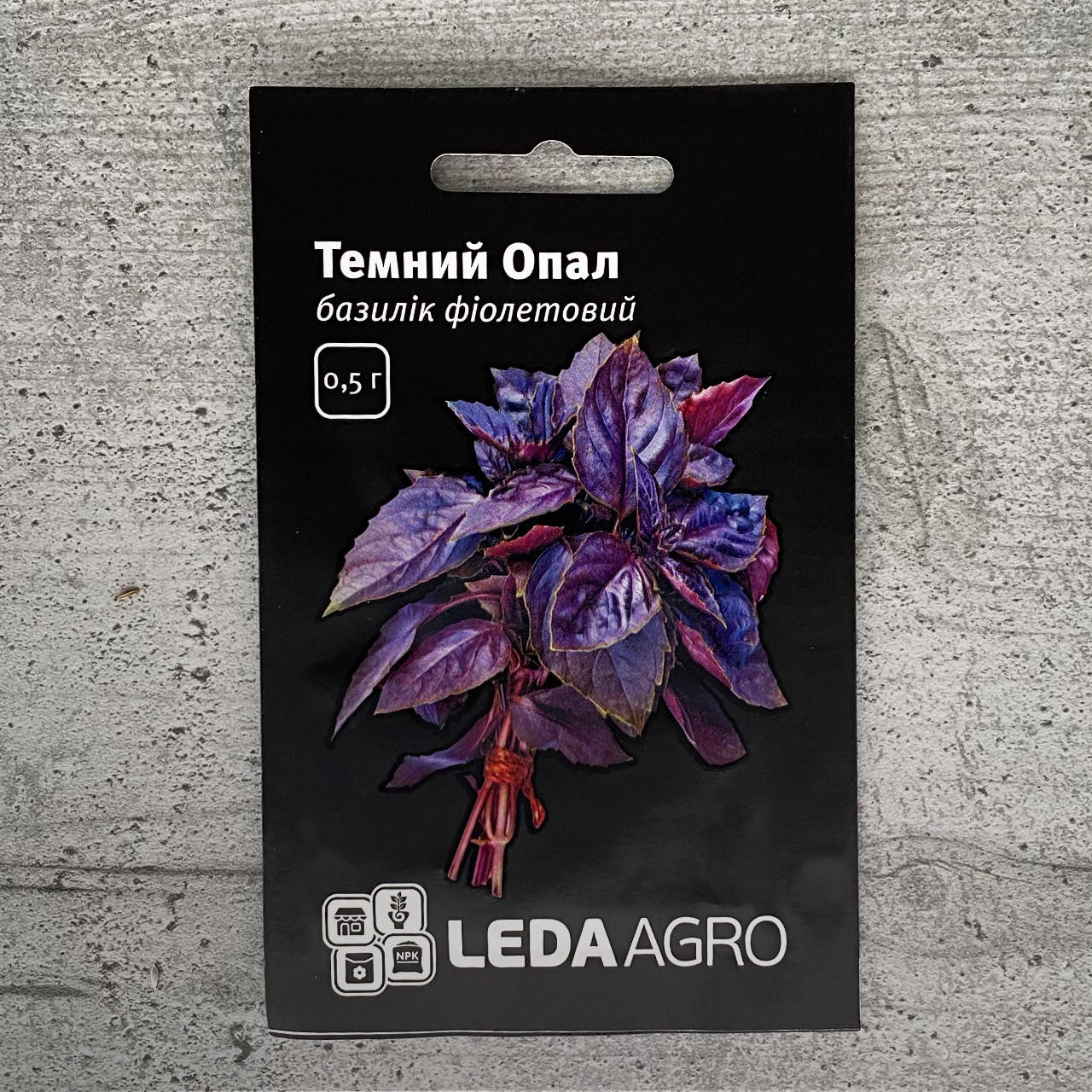 

Базилик фиолетовый Темный Опал 0,5 г семена пакетированные Leda Agro