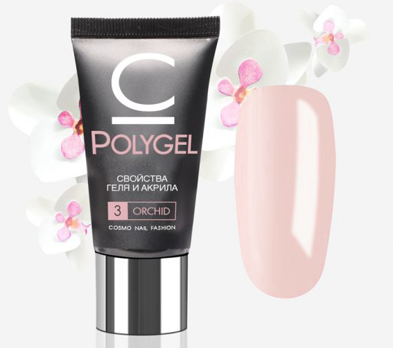 

CosmoLac Полигель,Акригель 30 мл. камуфлирующий 3 ORCHID