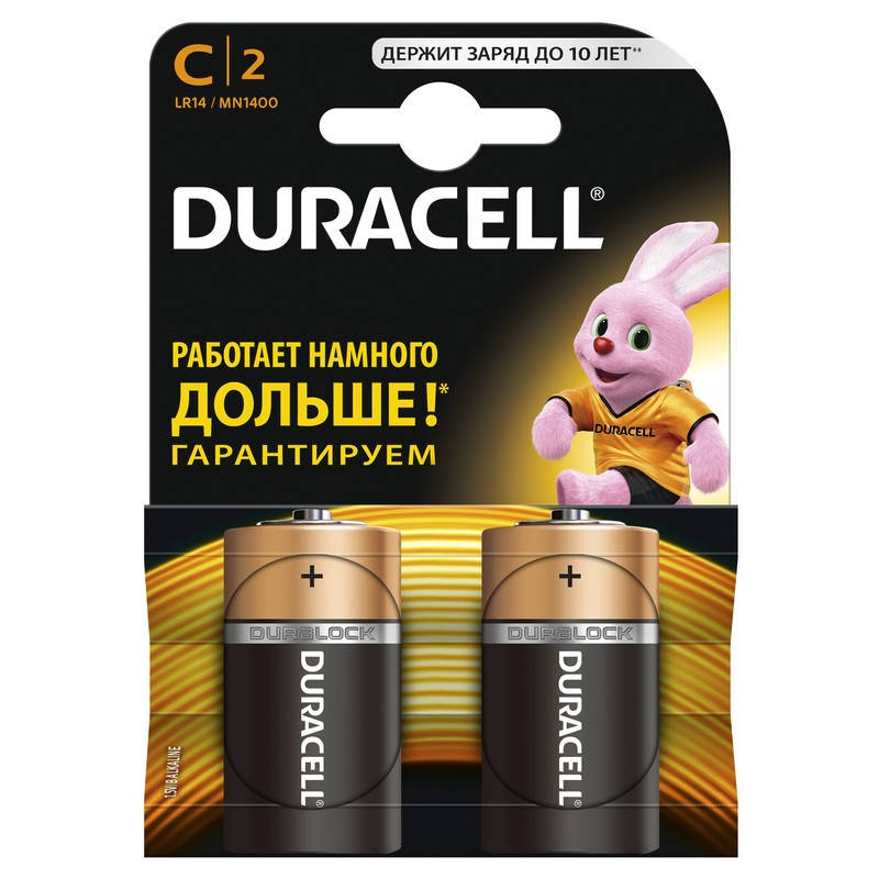 

Батарейка DURACELL C/LR14 (2шт)