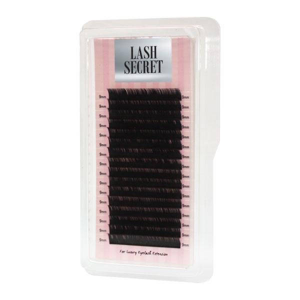 

Ресницы для наращивания LASH SECRET изгиб Л толщина 0,10 микс 6-13 черные