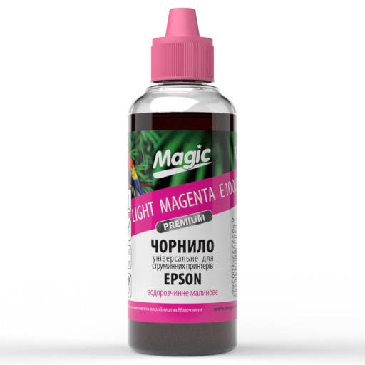 

Чернила универсальные Epson LightMagenta E100LM малиновые Magic Германия