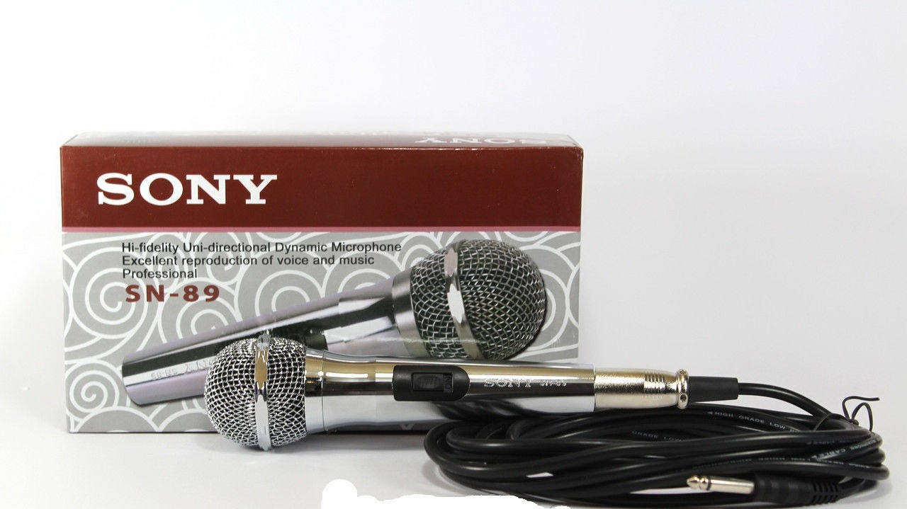 

Микрофон шнуровой DM 89 SONY
