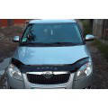 

Дефлектор капота, мухобойка Skoda Fabia с 2007 г.в. (roomster) VIP