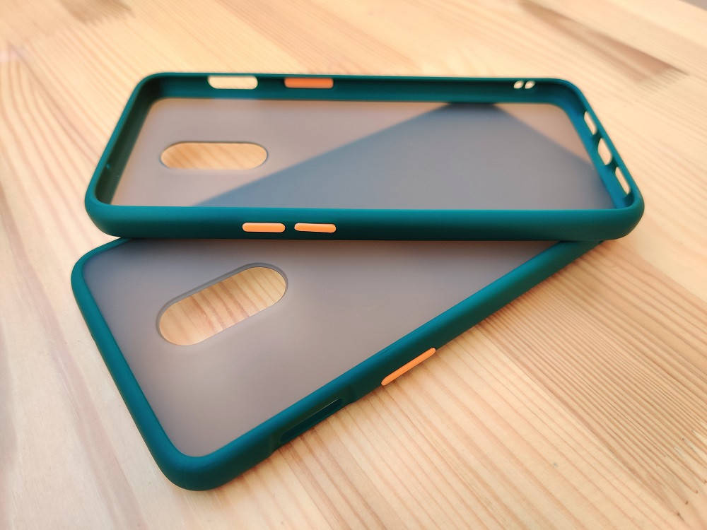 

Противоударный матовый чехол для Oneplus 6T Зеленый, Зелёный