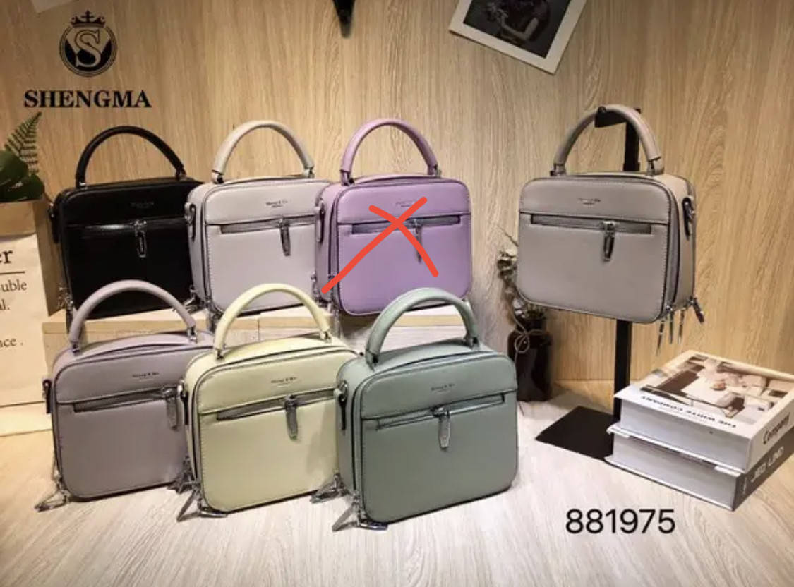 

Сумочка женская стильная на молнии на два отделения с карманом 19*16 см в разных цветах Lusha, Разные цвета