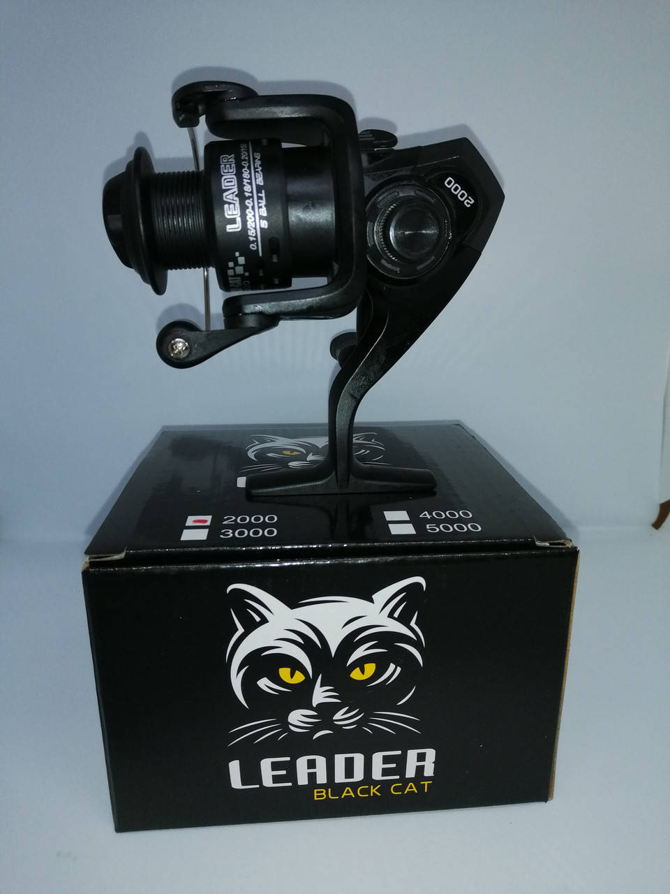 

Катушка Leader Black Cat 5000 5bb (усиленный корпус)