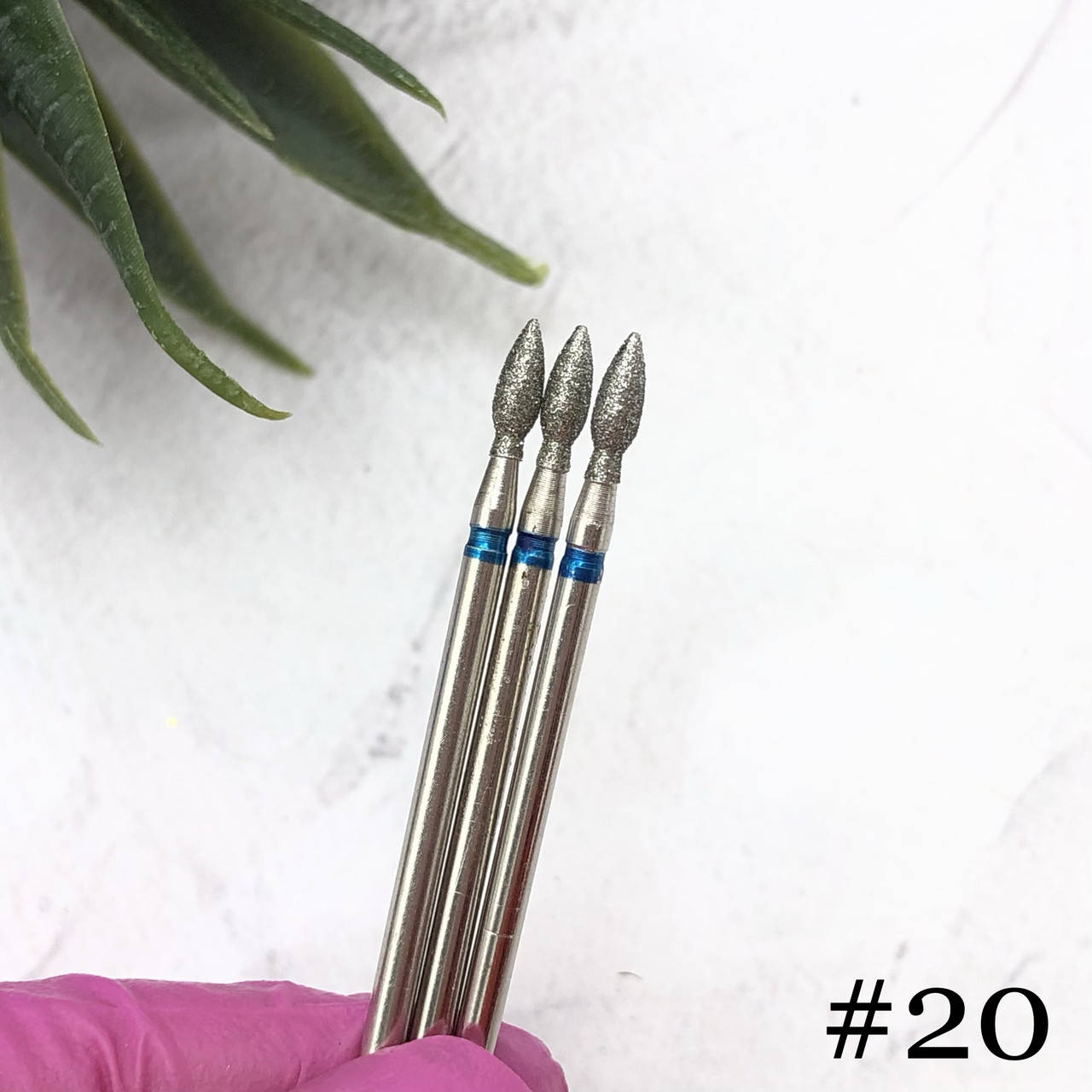 

Насадка алмазная №20, синяя, Разные цвета