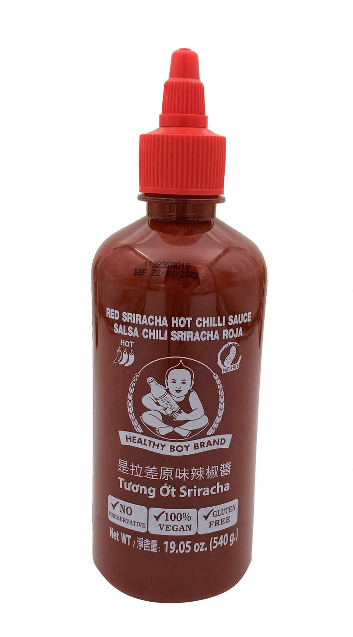 

Соус Шрирача красный (35% чили) "HEALTHY BOY" 540г