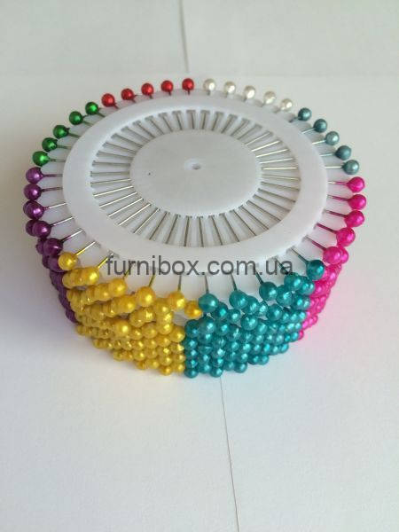 

Булавки с шариком 4,5 мм. № LUX MIX