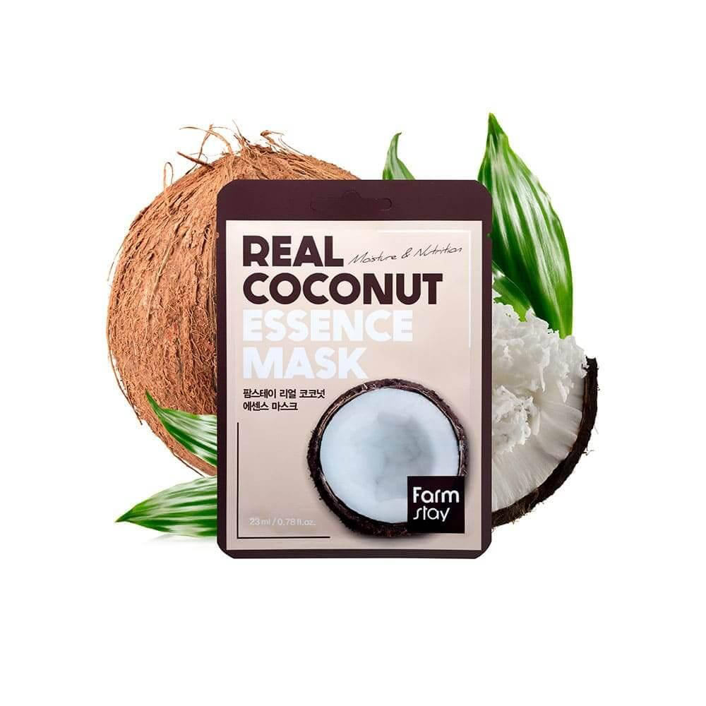 

Тканевая маска для лица с экстрактом кокоса FarmStay Real Coconut Essence Mask, 23 мл