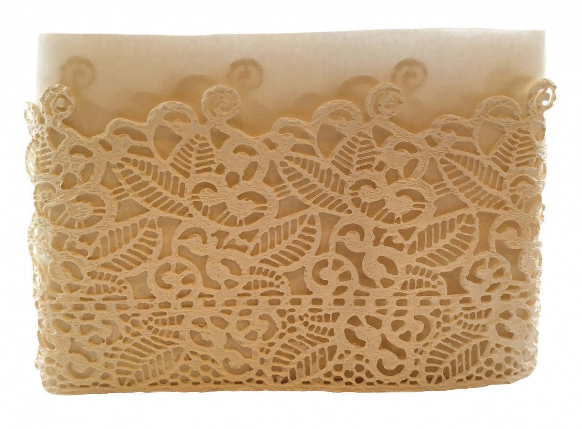 

Готовое кружево для торта Гавайские цветы №3 Белое