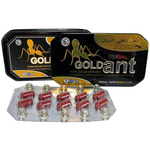 

Золотой Муравей США (Gold Ant USA) - натуральный стимулятор потенции 10 шт hotdeal