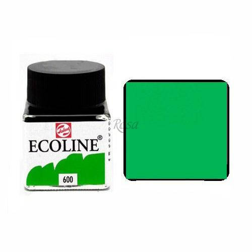 

Краска акварельная жидкая Ecoline (600), Зеленая, 30 мл, Royal Talens