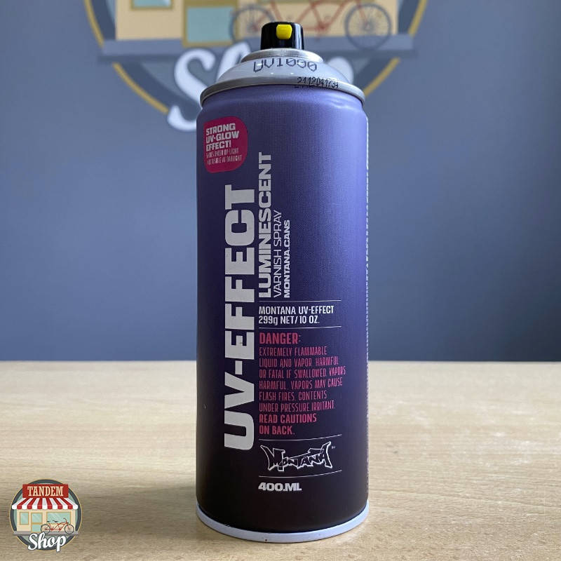 

Краска с ультрафиолетовым эффектом Montana UV-Effect, 400 мл Аэрозоль