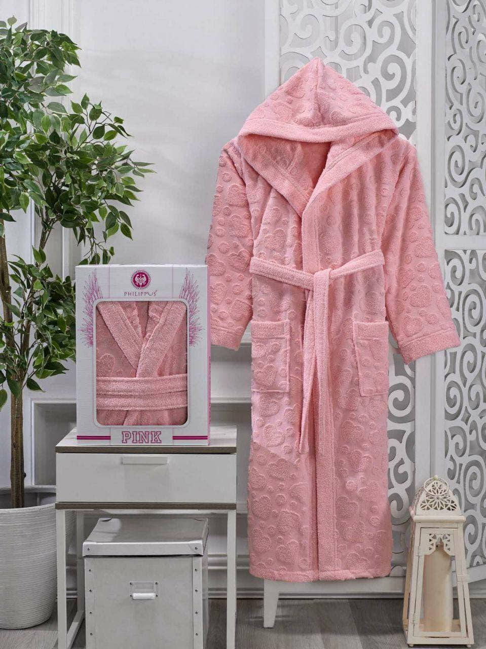 

Женский махровый халат Парижанка