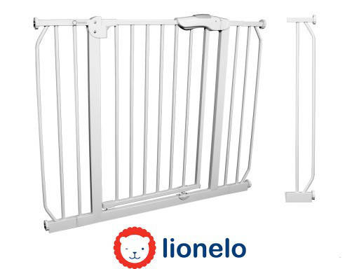 

Ворота барьер для детей марка Lionelo 105cm Польша, Черный