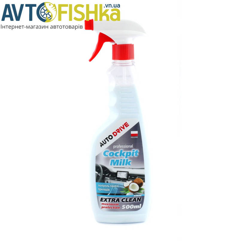 

Полироль панели приборов AUTO DRIVE Cockpit Milk "Кокос"