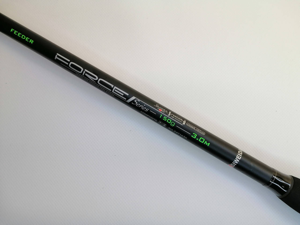 

Фидерное удилище Siweida Force Feeder 3.0m 3+2, 150g, Черный